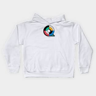 Q initial Kids Hoodie